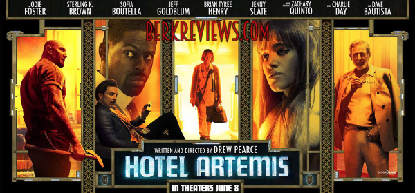 Hotel Artemis (2018) reviewed by Jonathan Berk